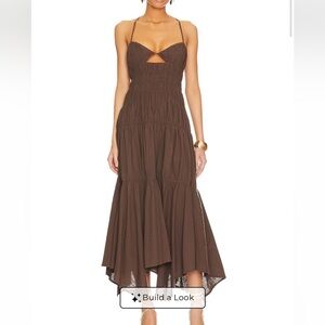 REVOLVE Thalita Dress in Chocolate